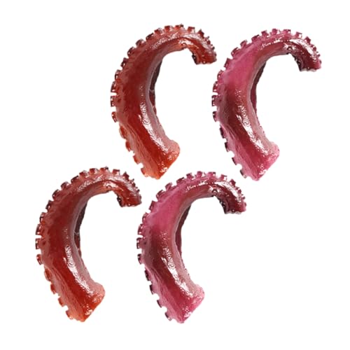 minkissy 4 Stück Teiliges Künstliche Kleine Tentakel aus Langlebigem Realistische Simulation von Meeresfrüchten Wiederverwendbar für Deko Sushi Shop Party und Fotografie minkissy 4 Stück Teiliges Künstliche Kleine Tentakel aus Langlebigem Realistische Simulation von Meeresfrüchten Wiederverwendbar für Deko Sushi Shop Party und Fotografie von minkissy