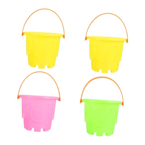 minkissy 4 Stück Teiliges Mini Sandspielzeug aus Robustem Kunststoff Bunte Eimer mit Kreativem Design für Strand Park und Garten Fördert Hand Augen koordination bei Kindern minkissy 4 Stück Teiliges Mini Sandspielzeug aus Robustem Kunststoff Bunte Eimer mit Kreativem Design für Strand Park und Garten Fördert Hand Augen koordination bei Kindern von minkissy