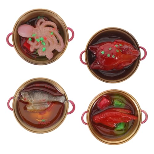 minkissy 4 Stück Teiliges Miniatur Hot Pot Modell Realistische Chinesische Spielküche Dekoration Leichte Harzfigur Vielseitig für Puppenhaus DIY Szenen Authentische Mini Essensmodelle minkissy 4 Stück Teiliges Miniatur Hot Pot Modell Realistische Chinesische Spielküche Dekoration Leichte Harzfigur Vielseitig für Puppenhaus DIY Szenen Authentische Mini Essensmodelle von minkissy