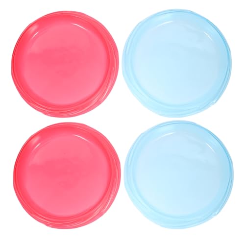 minkissy 4 Stück Teiliges Plastik Wettkampf Top mit Rundem Gyro Spielbrett Stabiles Kampf Stadium für Erwachsene Tragbares Indoor Outdoor Spiel für Präzise und Faire Duelle von minkissy