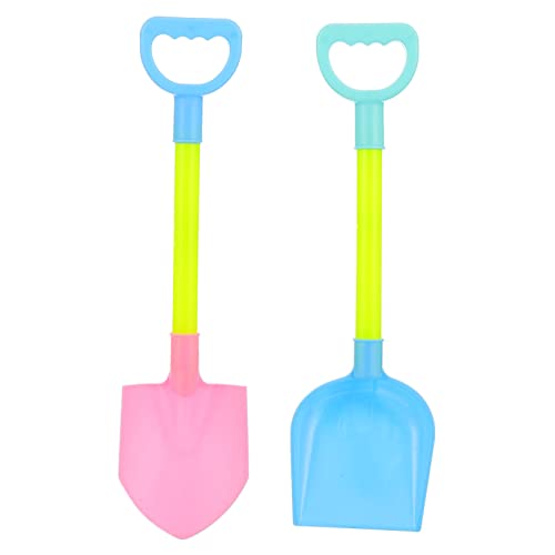 minkissy 4 Stück Teiliges Sandspielzeug Set für Bunte Kunststoff Schaufeln zum Sandgraben Strandgerechtes für Kleinkinder und Mädchen Langlebig und Sicher für Zufällige Farbe von minkissy