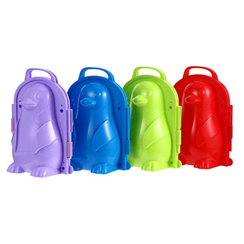 minkissy 4 Stück Teiliges Schneeballspielzeug mit Dicken Pinguinformen Winter Spaßklemme für Kreatives Outdoor zum Schnellen Schneeballformen und Schutz vor Kälte Farblich Zufällige Farbe minkissy 4 Stück Teiliges Schneeballspielzeug mit Dicken Pinguinformen Winter Spaßklemme für Kreatives Outdoor zum Schnellen Schneeballformen und Schutz vor Kälte Farblich Zufällige Farbe von minkissy