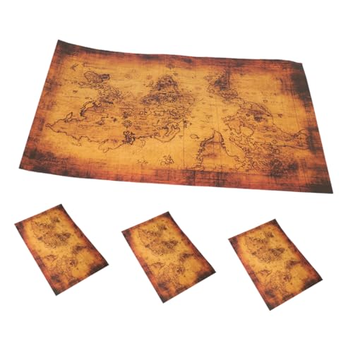 minkissy 4 Stück Teiliges Spielkartenset für Vintage Stil Schatzkarten Pädagogische Abenteuerspiele für Familienfeiern Fördert Problemlösung und Gemeinsames minkissy 4 Stück Teiliges Spielkartenset für Vintage Stil Schatzkarten Pädagogische Abenteuerspiele für Familienfeiern Fördert Problemlösung und Gemeinsames von minkissy
