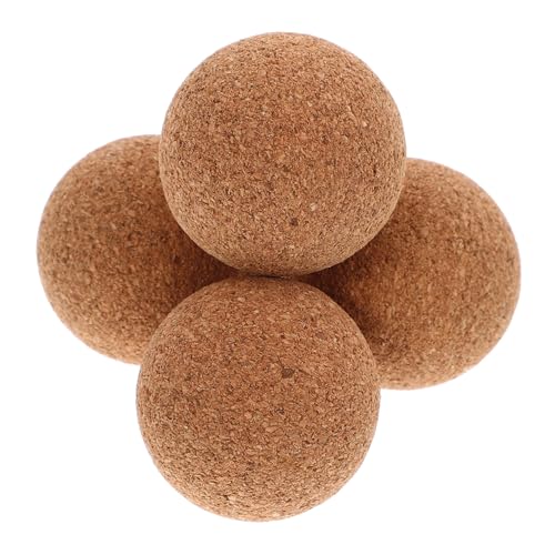 minkissy 4 Stück Teiliges Tischfußball Korkbälle aus Holz Verschleißfest Leise Fußballbälle Tragbar Ersatz für Indoor Fußballtische Komfortabel und Langlebig minkissy 4 Stück Teiliges Tischfußball Korkbälle aus Holz Verschleißfest Leise Fußballbälle Tragbar Ersatz für Indoor Fußballtische Komfortabel und Langlebig von minkissy