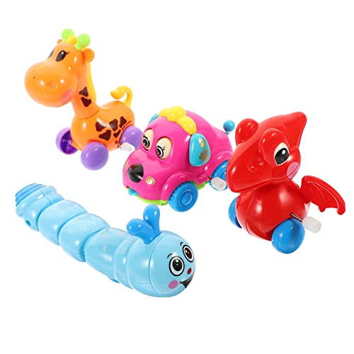 minkissy 4 Stück Teiliges Uhrwerkspielzeug mit Bunten Cartoon Tierfiguren Sichere Materialien Lustige Aufzieh Mechanik Kinderspielzeug für Kleinkinder und Frühe Motorische Zufällige Farbe minkissy 4 Stück Teiliges Uhrwerkspielzeug mit Bunten Cartoon Tierfiguren Sichere Materialien Lustige Aufzieh Mechanik Kinderspielzeug für Kleinkinder und Frühe Motorische Zufällige Farbe von minkissy
