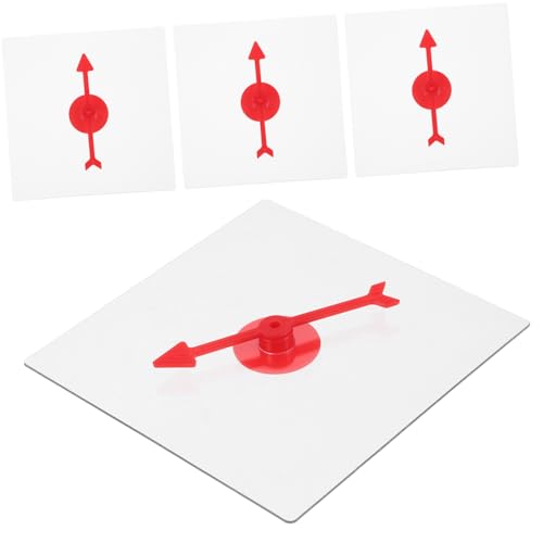 minkissy 4 Stück Transparenter Spielspinner mit Rotierbarem Zeiger Teiliges Mathe für Unterricht und Partys für Interaktive Lernaktivitäten minkissy 4 Stück Transparenter Spielspinner mit Rotierbarem Zeiger Teiliges Mathe für Unterricht und Partys für Interaktive Lernaktivitäten von minkissy