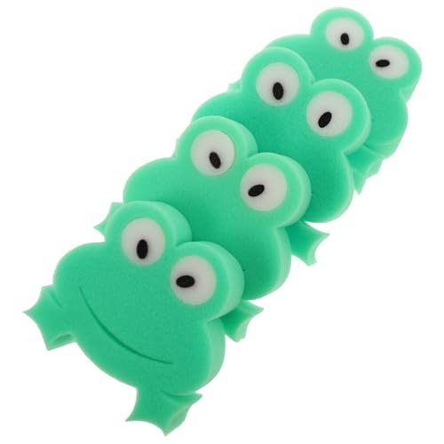 minkissy 4 Stück Weiche Tierförmige Reinigungs Schwämme Frosch Design für Kleinkinder Fördern Selbstständiges Baden und Machen die zum Vergnügen Hellgrün minkissy 4 Stück Weiche Tierförmige Reinigungs Schwämme Frosch Design für Kleinkinder Fördern Selbstständiges Baden und Machen die zum Vergnügen Hellgrün von minkissy