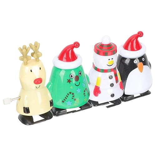 minkissy 4 Stück Weihnachtliche Aufziehspielzeuge Lustige Uhrwerkspielsachen für Bunte Kinderparty Mitbringsel Kreative Xmas Geschenkideen für Jungen und Mädchen minkissy 4 Stück Weihnachtliche Aufziehspielzeuge Lustige Uhrwerkspielsachen für Bunte Kinderparty Mitbringsel Kreative Xmas Geschenkideen für Jungen und Mädchen von minkissy