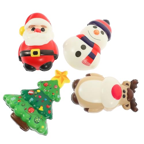 minkissy 4 Stück Weihnachts Elch Cartoon Stressabbau Anti-Stress für Angstlösung Festliche Party Goodies Bag Füller Weihnachtsdeko minkissy 4 Stück Weihnachts Elch Cartoon Stressabbau Anti-Stress für Angstlösung Festliche Party Goodies Bag Füller Weihnachtsdeko von minkissy
