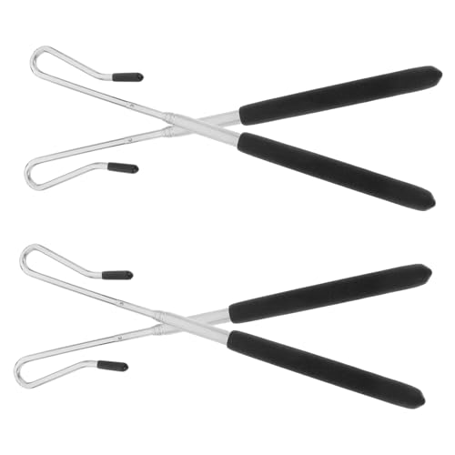 minkissy 4 Teiliges Handpuppen Steuerstäbe aus Metall mit Kunststoffhülle Verstellbare Marionettenarmstäbe für Halbkörper Puppen Präzise Steuerung Komfortabler Griff für Puppenspieler von minkissy