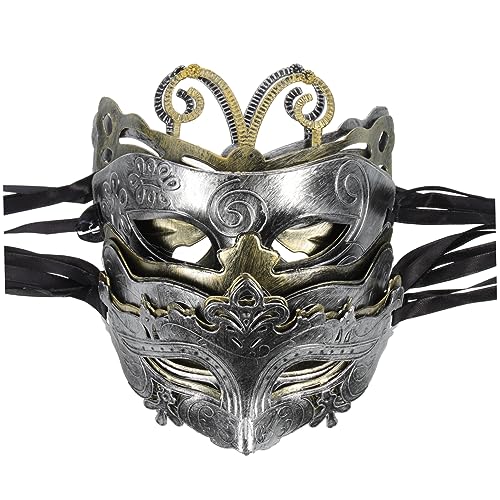 minkissy 40 Stück Masquerade Masken Vintage und Cosplay Masken für Halloween Faschingsfeiern und Kostümpartys Hochwertige Wiederverwendbare Kunststoffmasken mit Verstellbarem Band Designs minkissy 40 Stück Masquerade Masken Vintage und Cosplay Masken für Halloween Faschingsfeiern und Kostümpartys Hochwertige Wiederverwendbare Kunststoffmasken mit Verstellbarem Band Designs von minkissy