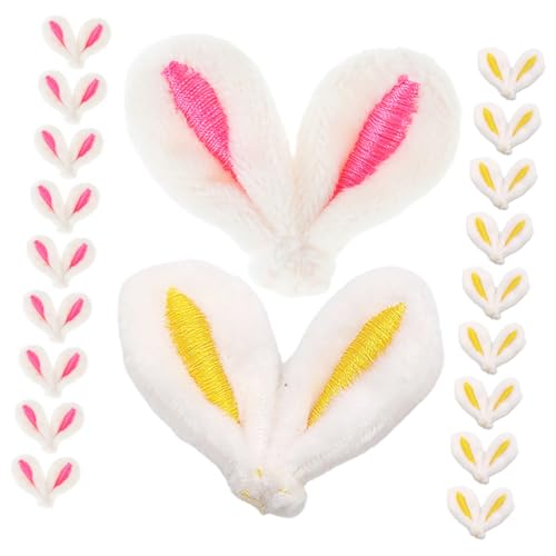 minkissy 40 Stück Plüsch Hasenohren DIY Haaraccessoires Süße Weiche Kaninchenohren für Kostümdekoration Haarklammern und Kreative Bastelprojekte für Ostern und Partys minkissy 40 Stück Plüsch Hasenohren DIY Haaraccessoires Süße Weiche Kaninchenohren für Kostümdekoration Haarklammern und Kreative Bastelprojekte für Ostern und Partys von minkissy