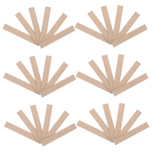 minkissy 40 Stück Selbstklebende Holzfußbodenfliesen für Mini Häuser Eichenholz für Dekorative Miniaturmodelle von minkissy