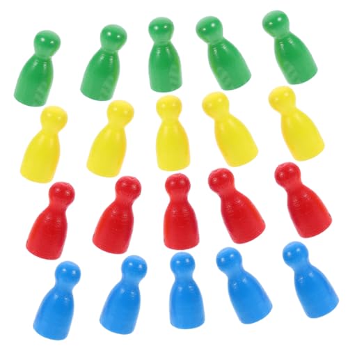 minkissy 40 Stück Teiliges Schachfiguren aus Holz Tragbare Ersatzfiguren für Brettspiele Leichte Bunte Spielfiguren in Farben als Tischspiel Komponenten und Spielmarker minkissy 40 Stück Teiliges Schachfiguren aus Holz Tragbare Ersatzfiguren für Brettspiele Leichte Bunte Spielfiguren in Farben als Tischspiel Komponenten und Spielmarker von minkissy