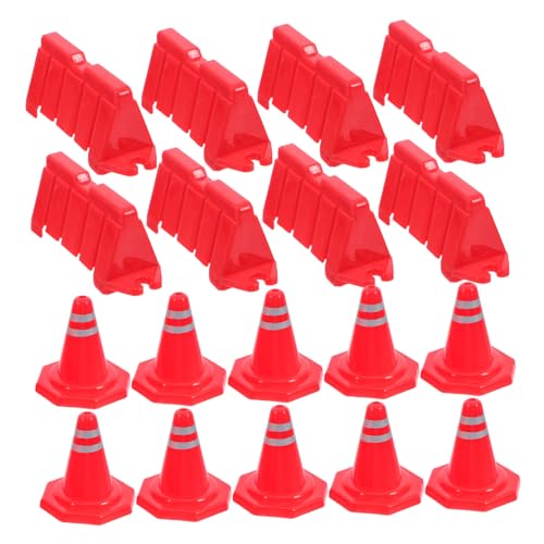 minkissy 40 Stück Teiliges Verkehrszeichen Spielset aus Rotem PP mit Absperrungen und Pylonen Fördert Kreatives Rollenspiel Motorische Fähigkeiten und Teamarbeit Leicht Tragbar für Schule minkissy 40 Stück Teiliges Verkehrszeichen Spielset aus Rotem PP mit Absperrungen und Pylonen Fördert Kreatives Rollenspiel Motorische Fähigkeiten und Teamarbeit Leicht Tragbar für Schule von minkissy