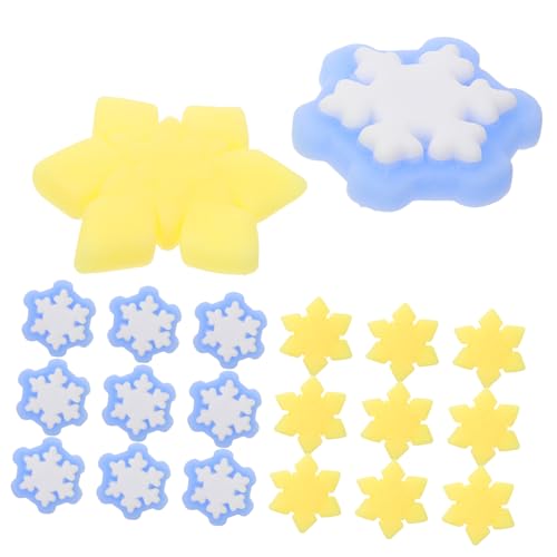 minkissy 40 Stück Teiliges Weihnachts-Snowflake-zappelspielzeug aus Weichem TPR Stressabbauendes Glatte Oberfläche Langlebig als Partygeschenk und Weihnachtsdeko Zufällige Designs minkissy 40 Stück Teiliges Weihnachts-Snowflake-zappelspielzeug aus Weichem TPR Stressabbauendes Glatte Oberfläche Langlebig als Partygeschenk und Weihnachtsdeko Zufällige Designs von minkissy