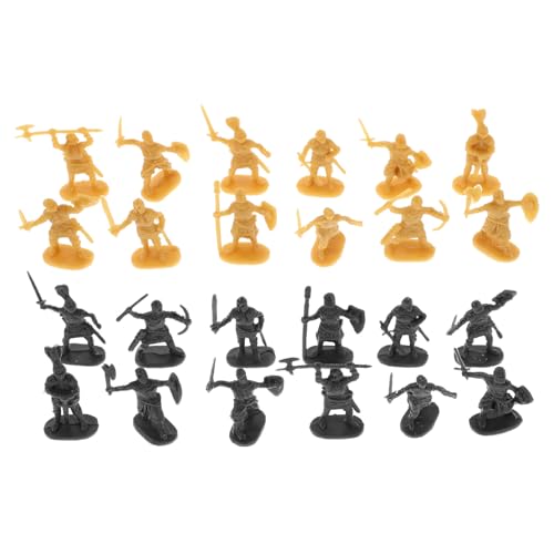 minkissy 400 Stück Mittelalterliche Ritterfiguren Realistische Miniatur Soldaten Modelle aus Robustem Kunststoff Detailreiche Krieger für Sammler Partydeko und Tortendekoration minkissy 400 Stück Mittelalterliche Ritterfiguren Realistische Miniatur Soldaten Modelle aus Robustem Kunststoff Detailreiche Krieger für Sammler Partydeko und Tortendekoration von minkissy