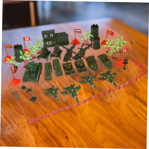 minkissy 41 Stück Teiliges Modellspielzeug aus Robustem Kunststoff Buntes Statisches für Kreative Rollenspiele und Kindergeburtstage Fördert Fantasie und Motorik von minkissy