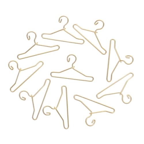 minkissy 45 Stück Teiliges Mini Puppenkleiderbügel Gold Stabile Burrfreie Doll Apparel Hanger für Puppenhausmöbelzubehör Langlebig und Praktisch für Miniaturkleidung minkissy 45 Stück Teiliges Mini Puppenkleiderbügel Gold Stabile Burrfreie Doll Apparel Hanger für Puppenhausmöbelzubehör Langlebig und Praktisch für Miniaturkleidung von minkissy
