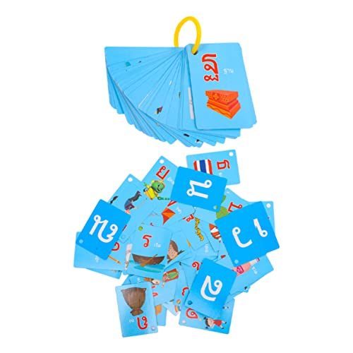 minkissy 45 Stück Teiliges Thai Vokabelkarten Doppelseitig mit Bild und Wort Farbige Lernkarten für Spielerisches Sprachlernen Tragbar Fördert Konzentration und Schreibfähigkeit minkissy 45 Stück Teiliges Thai Vokabelkarten Doppelseitig mit Bild und Wort Farbige Lernkarten für Spielerisches Sprachlernen Tragbar Fördert Konzentration und Schreibfähigkeit von minkissy