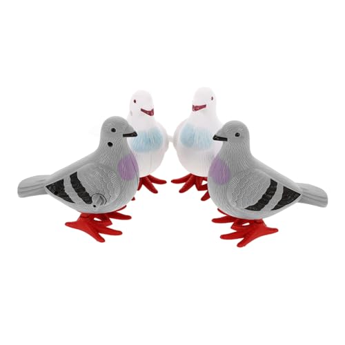 minkissy 4Stücke Aufziehspielzeug Taube Cartoon Pigeon für Sicheres Kunststoffmaterial Interaktive Spielzeuge für Drinnen und Draußen für Kleine minkissy 4Stücke Aufziehspielzeug Taube Cartoon Pigeon für Sicheres Kunststoffmaterial Interaktive Spielzeuge für Drinnen und Draußen für Kleine von minkissy