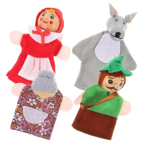 minkissy 4Stücke Fingerpuppen Süße Tierfiguren für Kleinkinder Fingerspielzeug für Interaktives Geschichtenerzählen Rollenspiele und Kinderpartys minkissy 4Stücke Fingerpuppen Süße Tierfiguren für Kleinkinder Fingerspielzeug für Interaktives Geschichtenerzählen Rollenspiele und Kinderpartys von minkissy