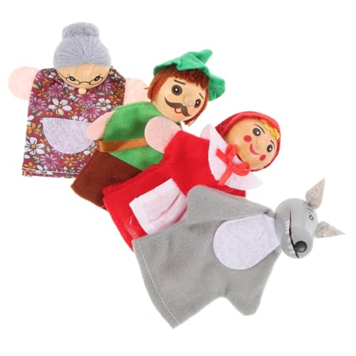 minkissy 4Stücke Fingerpuppen aus Süße Tierfiguren für Puppenspielzeug für Geschichtenerzählen und Interaktive Spiele für Kleinkinder und Erzieher minkissy 4Stücke Fingerpuppen aus Süße Tierfiguren für Puppenspielzeug für Geschichtenerzählen und Interaktive Spiele für Kleinkinder und Erzieher von minkissy