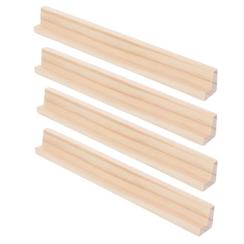 minkissy 4Stücke Holz Domino Halter DIY Dominoständer für Heimdekoration Praktische und Kreative Halterung für Dominosteine und Alphabetkarten minkissy 4Stücke Holz Domino Halter DIY Dominoständer für Heimdekoration Praktische und Kreative Halterung für Dominosteine und Alphabetkarten von minkissy