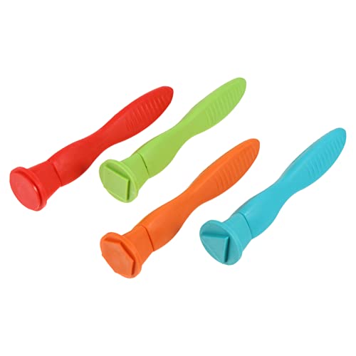 minkissy 4Stücke Teiliges Stempel für Stempel mit Griff Zeichenwerkzeug für Kreative Projekte und Früherziehung Fördert Fantasie und Hand Augen Koordination von minkissy