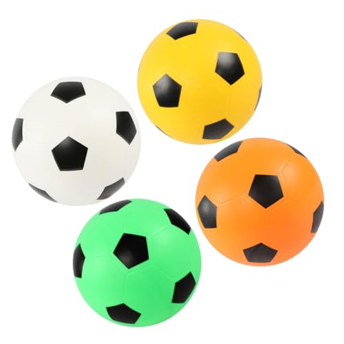 minkissy 4Stücke Weiche Outdoor Fußbälle für Leise Hüpfbälle Leichtes Fußballspielzeug für Sport im Freien Fördert und Soziale Fähigkeiten minkissy 4Stücke Weiche Outdoor Fußbälle für Leise Hüpfbälle Leichtes Fußballspielzeug für Sport im Freien Fördert und Soziale Fähigkeiten von minkissy