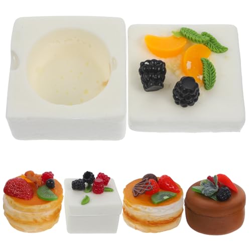 minkissy 5 Sätze Realistische Kuchen Aufbewahrungsboxen DIY Bastelset für Kreative Aufbewahrung Jungen Mädchen Dekoration Kindergarten Zubehör von minkissy