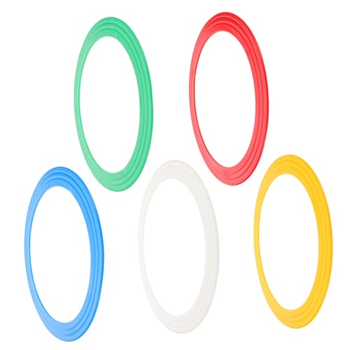 minkissy 5 Stück Professionelle Handringe für Juggling Performance Zubehör für Partytricks und Bühnenauftritte Bunten Farben minkissy 5 Stück Professionelle Handringe für Juggling Performance Zubehör für Partytricks und Bühnenauftritte Bunten Farben von minkissy