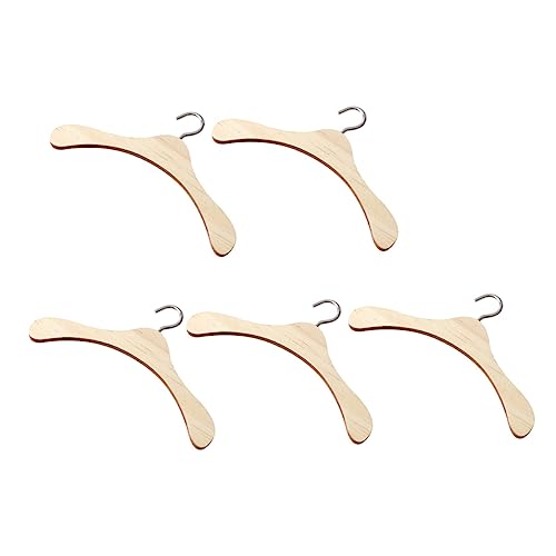 minkissy 5 Stück Teiliges Holz Puppen Kleiderbügel Rack Miniatur Kleiderständer für Puppen Langlebig und Praktisch für Puppenhaus und Babyzubehör minkissy 5 Stück Teiliges Holz Puppen Kleiderbügel Rack Miniatur Kleiderständer für Puppen Langlebig und Praktisch für Puppenhaus und Babyzubehör von minkissy