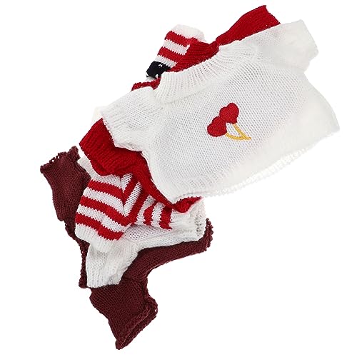 minkissy 5 Stück Teiliges Plüschtiere Kleidung Weiche und Strapazierfähige Wollpullover Wiederverwendbare und Bekleidungsaccessoires für Teddybären und Kuscheltiere minkissy 5 Stück Teiliges Plüschtiere Kleidung Weiche und Strapazierfähige Wollpullover Wiederverwendbare und Bekleidungsaccessoires für Teddybären und Kuscheltiere von minkissy