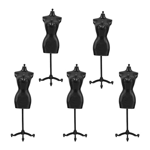 minkissy 5 Stück Teiliges Puppen Kleidungsständer Verstellbarer Mannequin Model Stand für Puppenbekleidung und Accessoires für Kreative Displays minkissy 5 Stück Teiliges Puppen Kleidungsständer Verstellbarer Mannequin Model Stand für Puppenbekleidung und Accessoires für Kreative Displays von minkissy