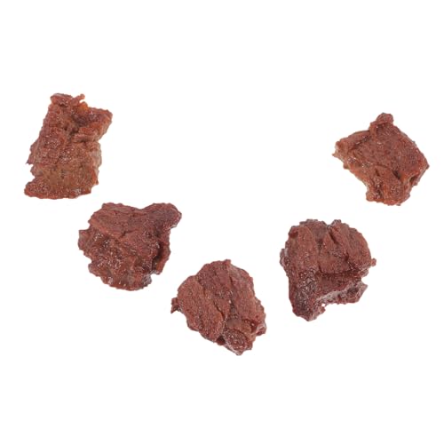 minkissy 5 Stück Teiliges Realistisches Rindfleischmodell Künstliche Fleischdekoration für Küche und Restaurant Langlebige Food Prop Requisiten für Tischdekoration und Fotografie minkissy 5 Stück Teiliges Realistisches Rindfleischmodell Künstliche Fleischdekoration für Küche und Restaurant Langlebige Food Prop Requisiten für Tischdekoration und Fotografie von minkissy