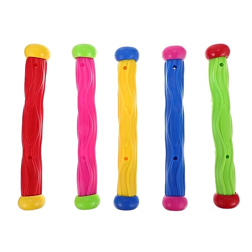 minkissy 5 Stück Teiliges Tauchspielzeug für Bunte Tauchstäbe für Pool Wasserspielzeug zur Verbesserung der Schwimmfähigkeiten für Unvergessliche minkissy 5 Stück Teiliges Tauchspielzeug für Bunte Tauchstäbe für Pool Wasserspielzeug zur Verbesserung der Schwimmfähigkeiten für Unvergessliche von minkissy