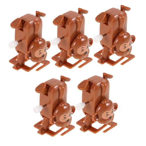 minkissy 5 Stück Teiliges Wind Up mit Niedlichen Affen Motiven Buntes Aufziehspielzeug für Kleinkinder Batteriefrei Fördert Feinmotorik und Kreativität für Ab Jahren und Partygeschenke minkissy 5 Stück Teiliges Wind Up mit Niedlichen Affen Motiven Buntes Aufziehspielzeug für Kleinkinder Batteriefrei Fördert Feinmotorik und Kreativität für Ab Jahren und Partygeschenke von minkissy