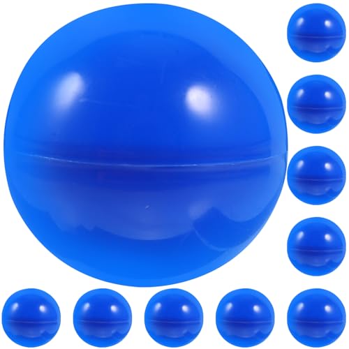 minkissy 50 Stück Bunte Aktivitäts Lotteriekugeln Hohle Spielbälle für Spiele und Partys Durchmesser Langlebige Materialien für Feiern und Events von minkissy