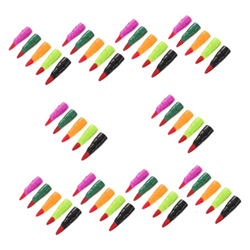 minkissy 50 Stück Halloween Nagelset Bunte Hexen Krallen Lange Vampir Nägel Für Kostüm Cosplay Party Zubehör Farben Ergonomisch Leicht minkissy 50 Stück Halloween Nagelset Bunte Hexen Krallen Lange Vampir Nägel Für Kostüm Cosplay Party Zubehör Farben Ergonomisch Leicht von minkissy