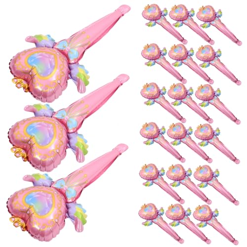 minkissy 50 Stück Handliche Aufblasbare Aluminium-folienballons in Fairy Wand Form für Geburtstags Partydekoration Langlebig Glänzend für Unvergessliche Feierlichkeiten und Fotomotive minkissy 50 Stück Handliche Aufblasbare Aluminium-folienballons in Fairy Wand Form für Geburtstags Partydekoration Langlebig Glänzend für Unvergessliche Feierlichkeiten und Fotomotive von minkissy