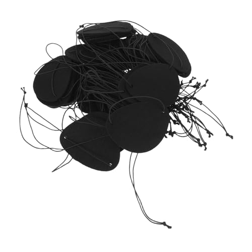 minkissy 50 Stück Piraten Augenklappen aus Filz Schwarze Einäugige Augenmasken für Erwachsene Komfortable Piratenkostüm Accessoires für Halloween Cosplay Rollenspiele und Piratenpartys minkissy 50 Stück Piraten Augenklappen aus Filz Schwarze Einäugige Augenmasken für Erwachsene Komfortable Piratenkostüm Accessoires für Halloween Cosplay Rollenspiele und Piratenpartys von minkissy