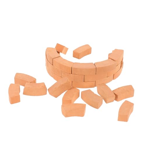 minkissy 50 Stück Realistische Tonziegel für DIY Miniaturbau Bausatz für Kreativität und Bildung im Spiel minkissy 50 Stück Realistische Tonziegel für DIY Miniaturbau Bausatz für Kreativität und Bildung im Spiel von minkissy