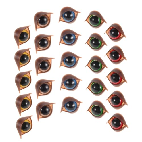 minkissy 50 Stück Sicherheitsaugen für Häkeldolls Kunststoffaugen mit Unterlegscheiben für DIY Bastelarbeiten und Plüschtiere minkissy 50 Stück Sicherheitsaugen für Häkeldolls Kunststoffaugen mit Unterlegscheiben für DIY Bastelarbeiten und Plüschtiere von minkissy