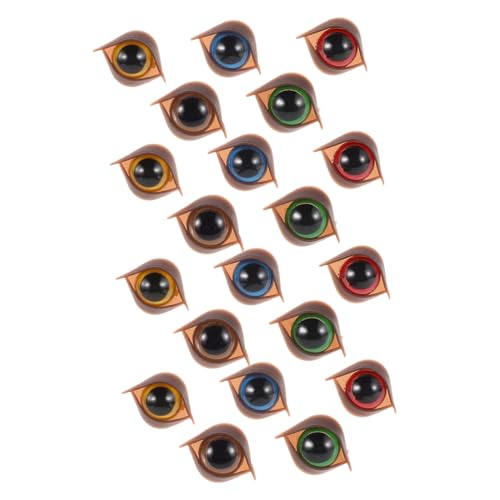 minkissy 50 Stück Sicherheitsaugen für Häkeltiere Doppelaugen mit Unterlegscheibe Braun für DIY Puppen und Plüschtiere Realistische und Ausdrucksstarke Designs für Kreative Bastelprojekte minkissy 50 Stück Sicherheitsaugen für Häkeltiere Doppelaugen mit Unterlegscheibe Braun für DIY Puppen und Plüschtiere Realistische und Ausdrucksstarke Designs für Kreative Bastelprojekte von minkissy
