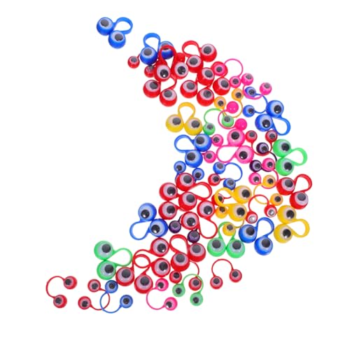 minkissy 50 Stück Teiliges Augen Fingerpuppen Ringe für Bunte Augapfel Spielzeuge Fördert Feinmotorik und Hand Auge Koordination Leichtes Kunststoffmaterial als Partygeschenk und minkissy 50 Stück Teiliges Augen Fingerpuppen Ringe für Bunte Augapfel Spielzeuge Fördert Feinmotorik und Hand Auge Koordination Leichtes Kunststoffmaterial als Partygeschenk und von minkissy