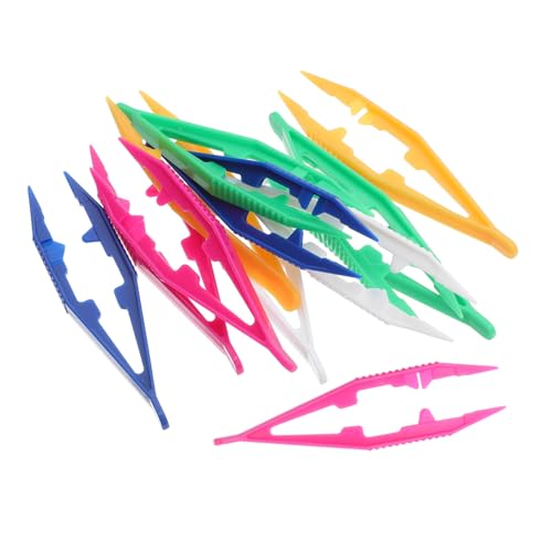 minkissy 50 Stück Teiliges Kunststoffpinzetten für Bügelperlen und Nail Art Leichte Farbige Bastelpinzetten für Präzises DIY Schmuck und Modellbauhandwerk Schonend zu Perlen und Einfach zu minkissy 50 Stück Teiliges Kunststoffpinzetten für Bügelperlen und Nail Art Leichte Farbige Bastelpinzetten für Präzises DIY Schmuck und Modellbauhandwerk Schonend zu Perlen und Einfach zu von minkissy