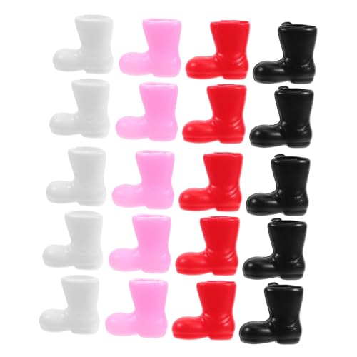 minkissy 50 Stück Teiliges Mini Weihnachtsmann Stiefel aus Langlebigem Bunte Puppenschuhe für Miniatur Dekoration für Weihnachtsdeko Bastelzubehör und Puppenhaus Zubehör minkissy 50 Stück Teiliges Mini Weihnachtsmann Stiefel aus Langlebigem Bunte Puppenschuhe für Miniatur Dekoration für Weihnachtsdeko Bastelzubehör und Puppenhaus Zubehör von minkissy