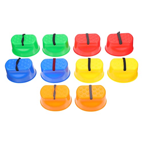 minkissy 5Paare Stelzen für Outdoor Aktivitäten Farbenfrohes Sportzubehör für Eltern Junge Mädchen Interaktion Fördert Gleichgewicht und Soziale Fähigkeiten minkissy 5Paare Stelzen für Outdoor Aktivitäten Farbenfrohes Sportzubehör für Eltern Junge Mädchen Interaktion Fördert Gleichgewicht und Soziale Fähigkeiten von minkissy