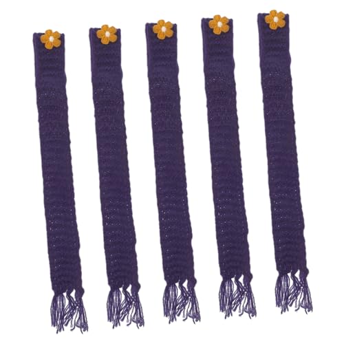 minkissy 5Stücke Dekorative Mini Strickschals für Puppen und Weinflaschen Anpassbare Farbige Garnmaterialien Accessoires für Kreative Dekorationen minkissy 5Stücke Dekorative Mini Strickschals für Puppen und Weinflaschen Anpassbare Farbige Garnmaterialien Accessoires für Kreative Dekorationen von minkissy